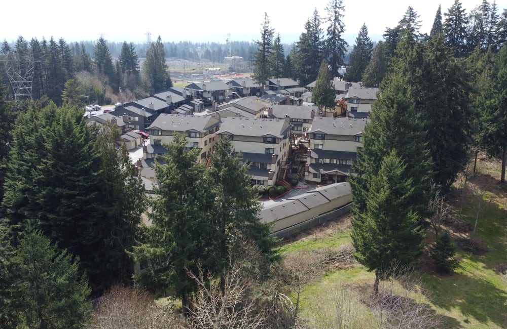 Buildings at The Ridge in Vancouver, Washington