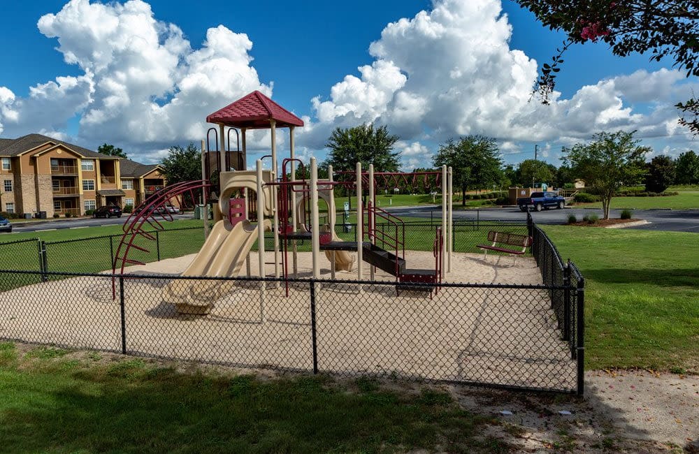 Outdoor playground at Addison Place in Crestview, Florida