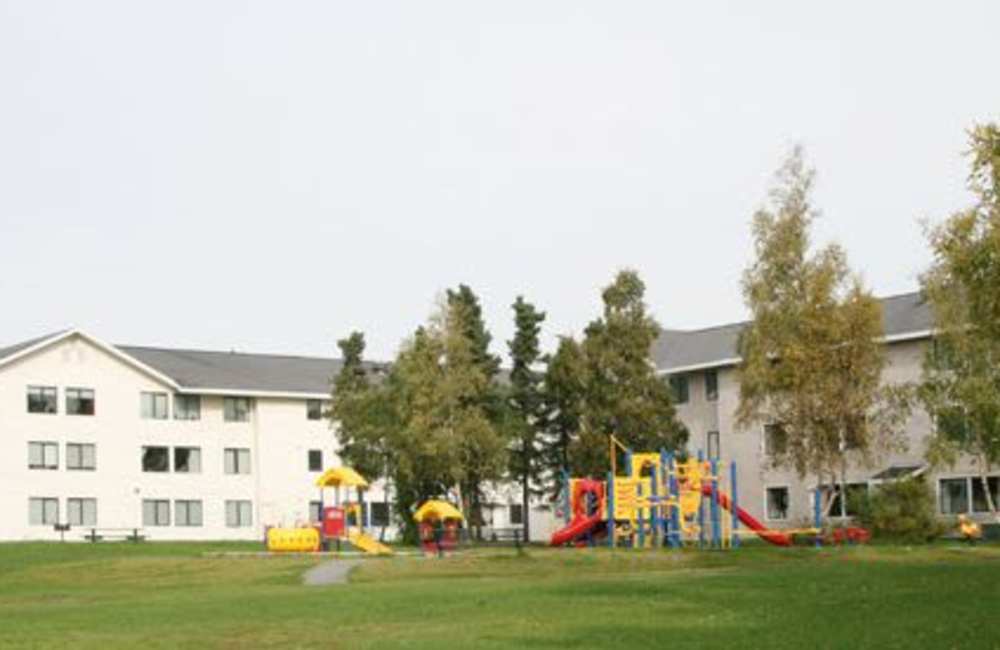 Playground at Jewel Lake Villa in Anchorage, Alaska
