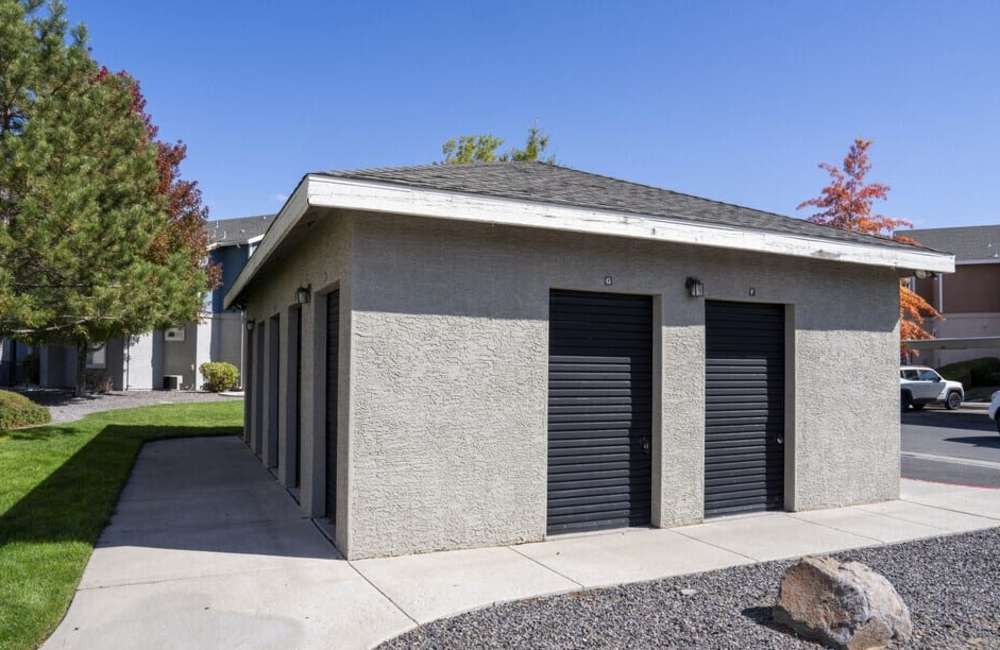 Garages available for rent at Sky Vista Commons North & South in Reno, Nevada