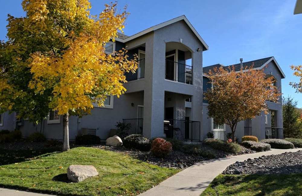 Exterior of an apartment building at Sky Vista Commons North & South in Reno, Nevada