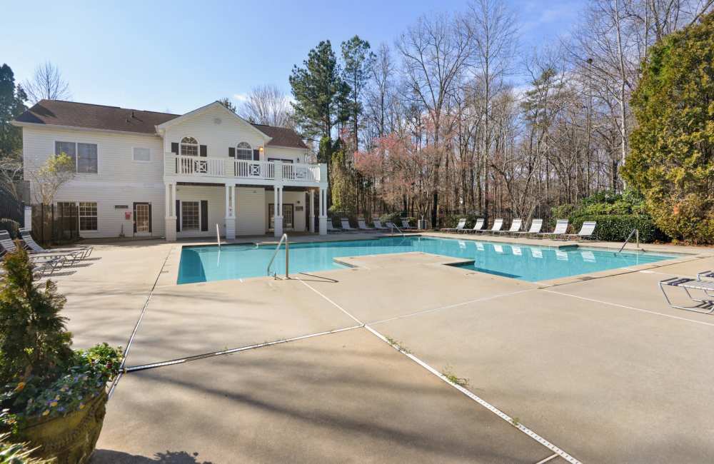 Swimming pool at Carrington Point in Douglasville, Georgia