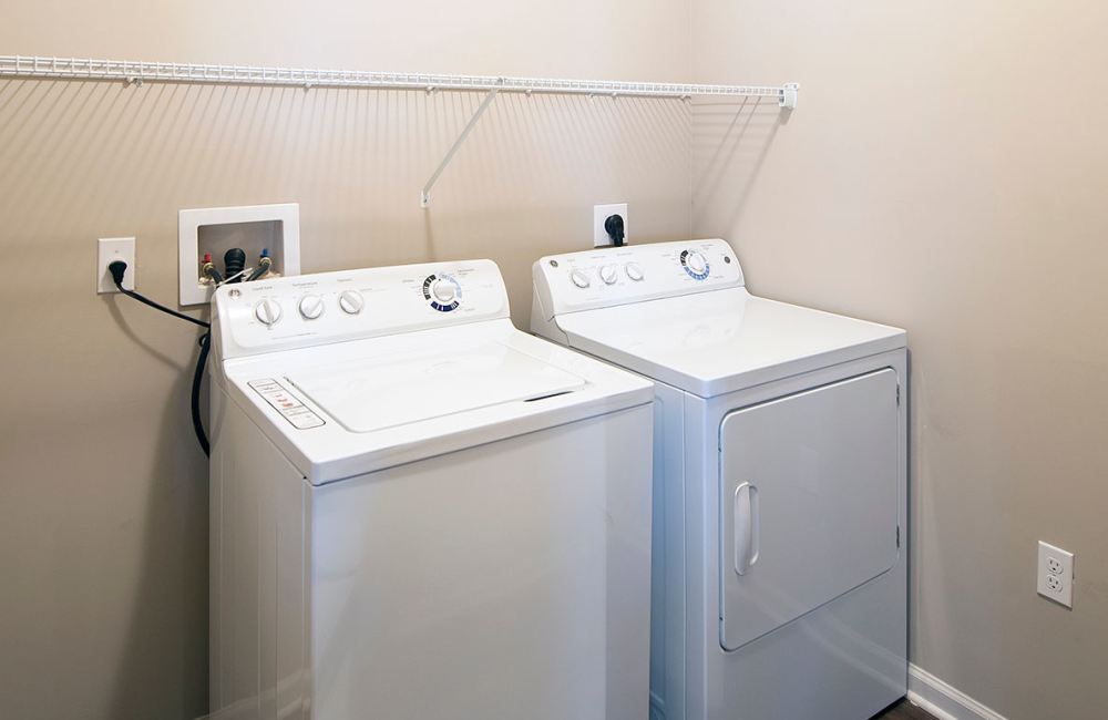Washer and Dryer at Whitepalm Luxury Apartment Homes in Port Orange, Florida