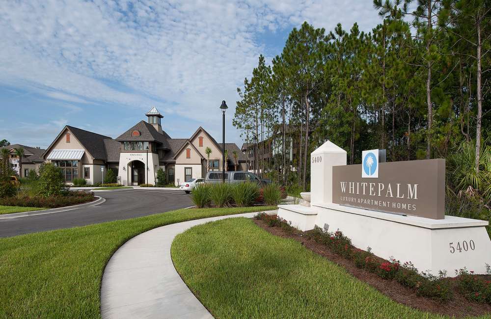 Apartment Marker at Whitepalm Luxury Apartment Homes in Port Orange, Florida