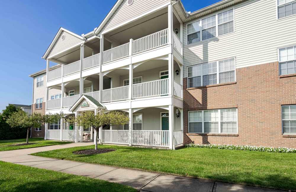 Exterior of a home at Charleston Pines Apartment Homes in Florence, Kentucky