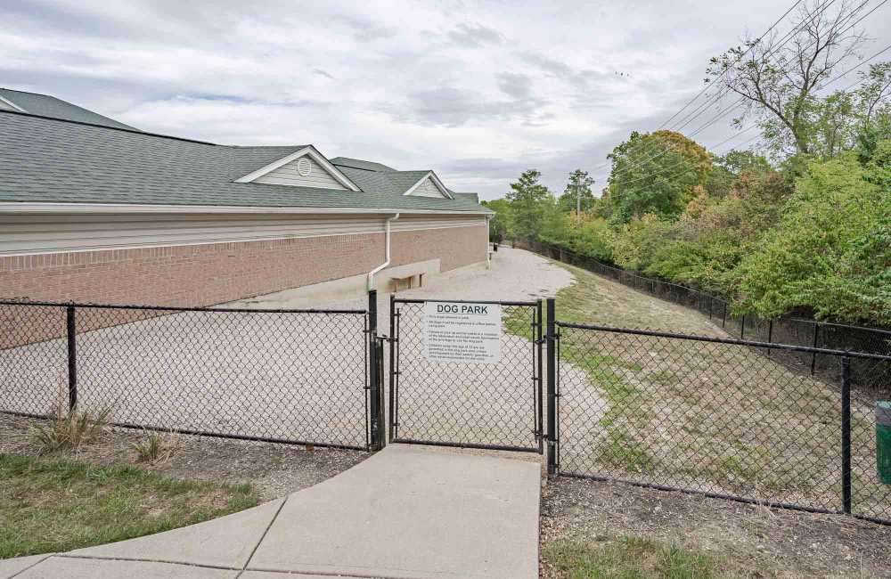 Dog park at Aspen Pines Apartment Homes in Wilder, Kentucky
