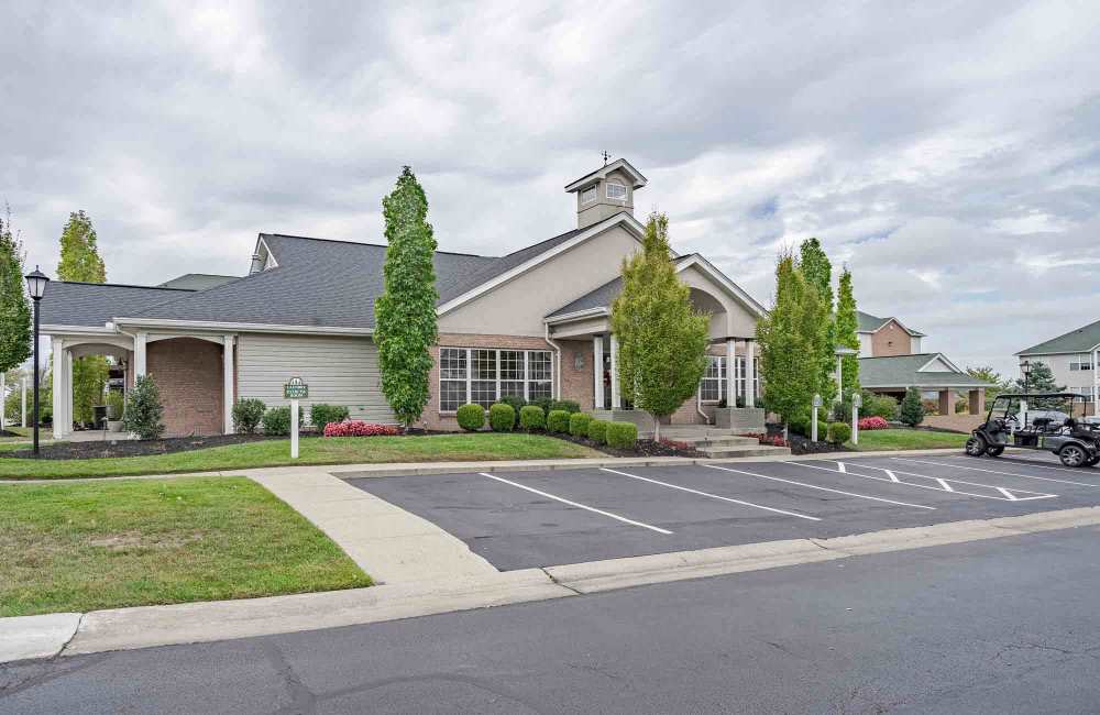Clubhouse At Aspen Pines Apartment Homes in Wilder, Kentucky
