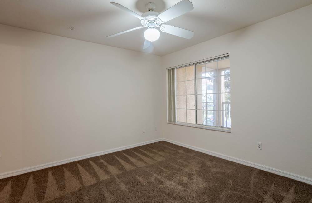 Wide Empty Room of Hunters Run in Middleburg, Florida