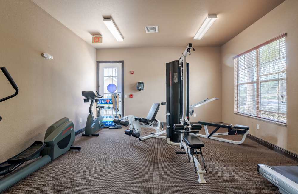 Gym of Hunters Run in Middleburg, Florida