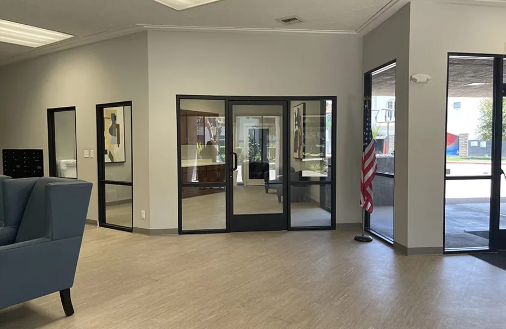 Leasing office at Kernwood Terrace in Los Angeles, California