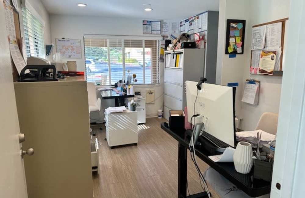 Leasing office at Rancho Niguel Apartments in Laguna Hills, California