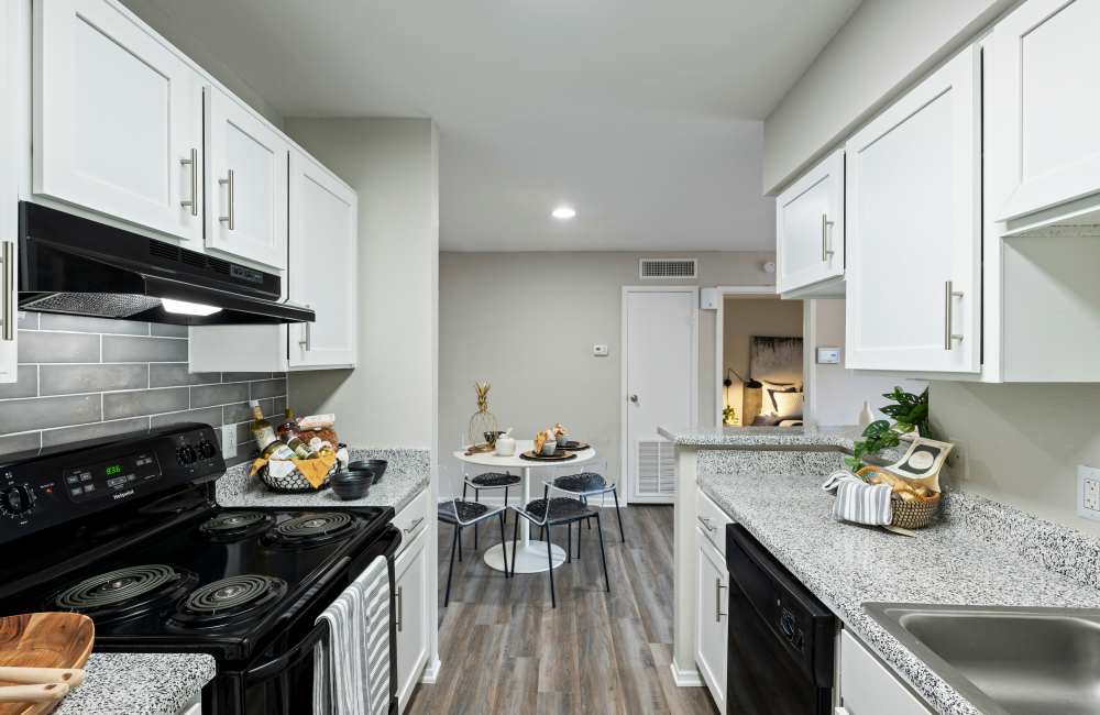 Kitchen at North Bend Living in Houston, Texas