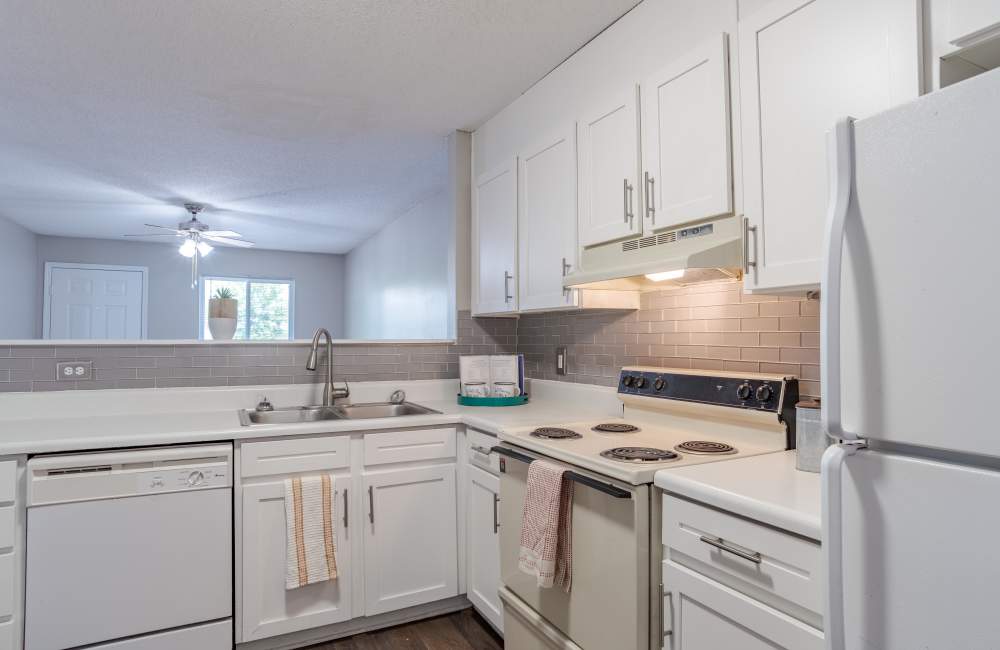 Kitchen at Gable Oaks Apartment Homes in Rock Hill, South Carolina
