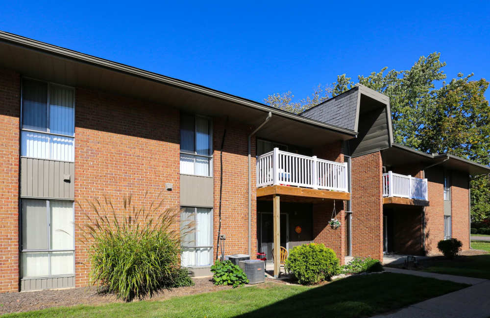 Building exterior at The Commons at Kettering in Dayton, Ohio