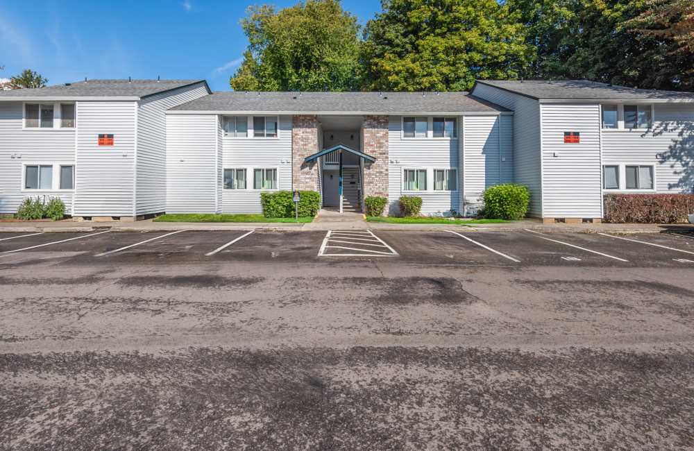 Individual parking in Heron Hills Apartment Homes in Gresham, Oregon