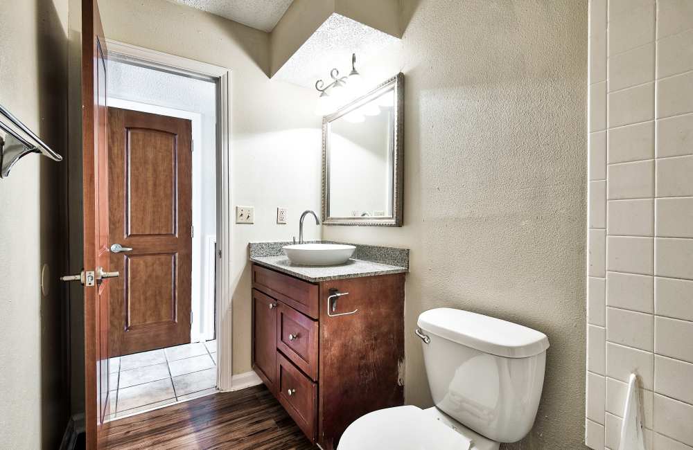 Bathroom at Villas at Emerald Park in Gretna,Louisiana