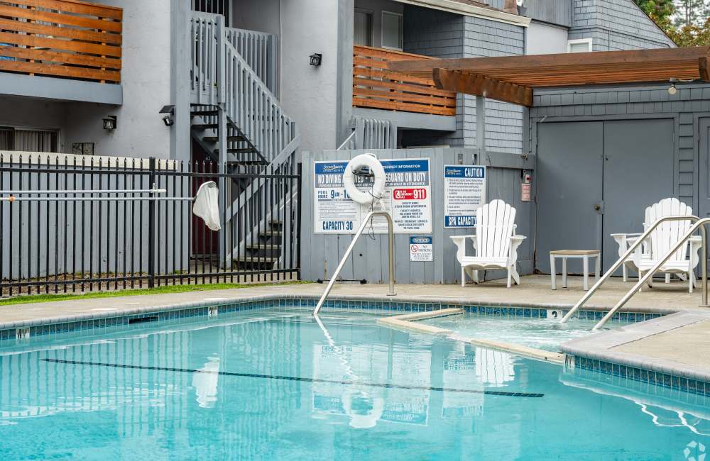 Community pool at Stony Brook in Santa Rosa, California