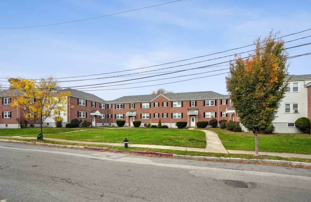 Community exterior view  another view angle   at Arlington Gardens in Arlington, Massachusetts