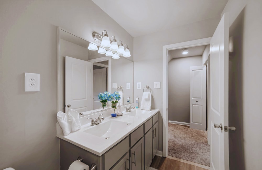 Bathroom at Williston Townhomes in Baltimore, Maryland