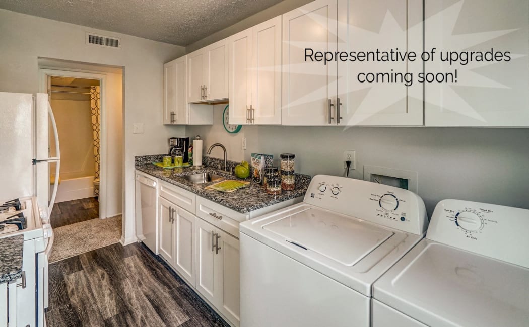 Dining space at The Residences at Forest Grove in Newport News, Virginia