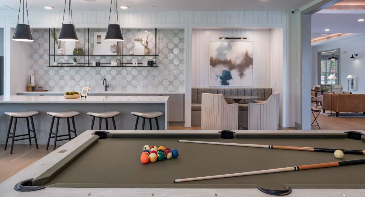 Pool table at Palmhouse Jacksonville in Jacksonville,Florida