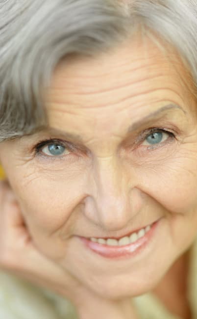 Woman enjoying her residence at MuirWoods Memory Care in Petaluma