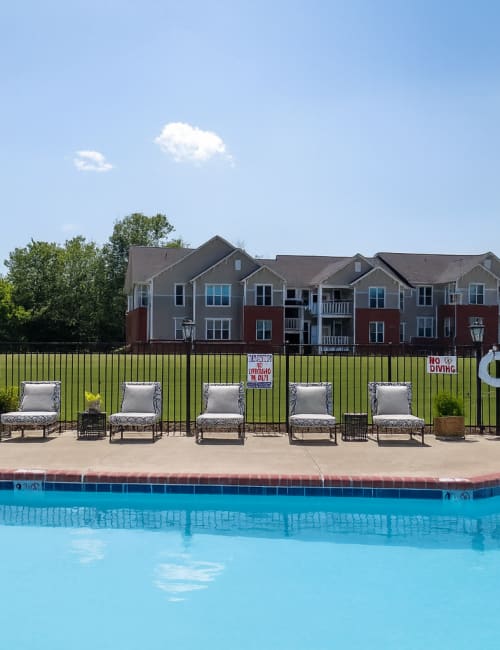 Pool at Reserve at Regents Center in Lexington, North Carolina