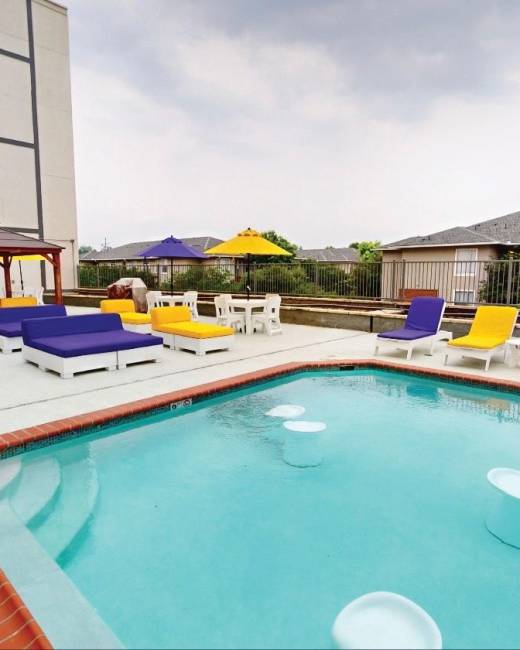 Community pool at Altitude at Baton Rouge in Baton Rouge, Louisiana