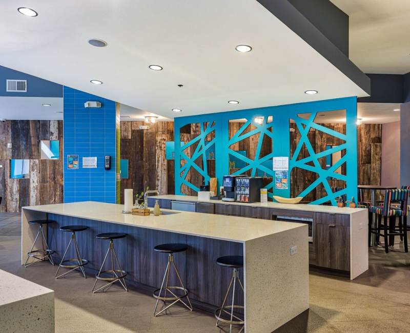 Living Room at Summit on Quality Hill in Kansas City, Missouri