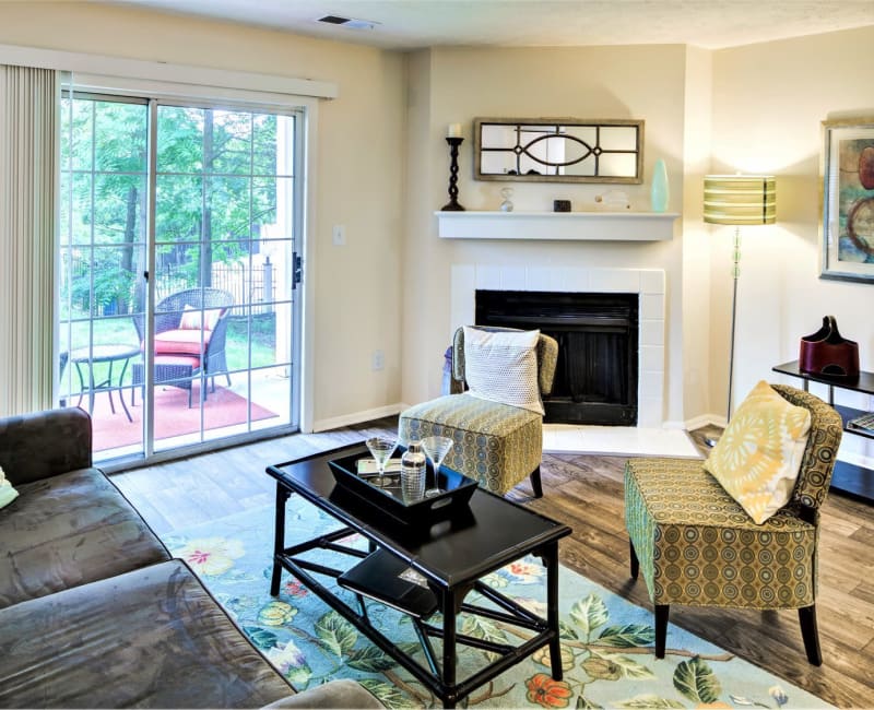 Modern living space at St. Andrews and The Villas at Little Turtle in Westerville, Ohio