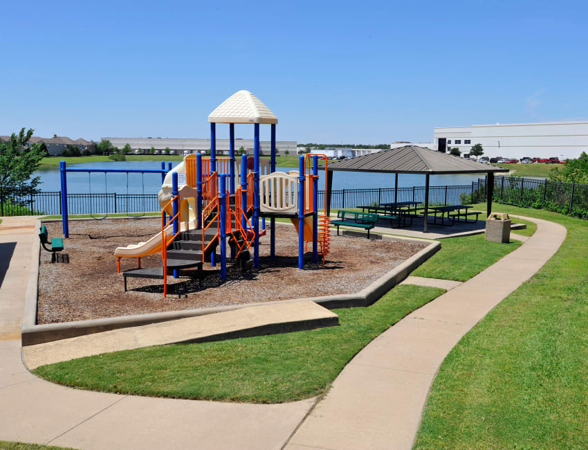 Playground at Crescent Cove at Lakepointe