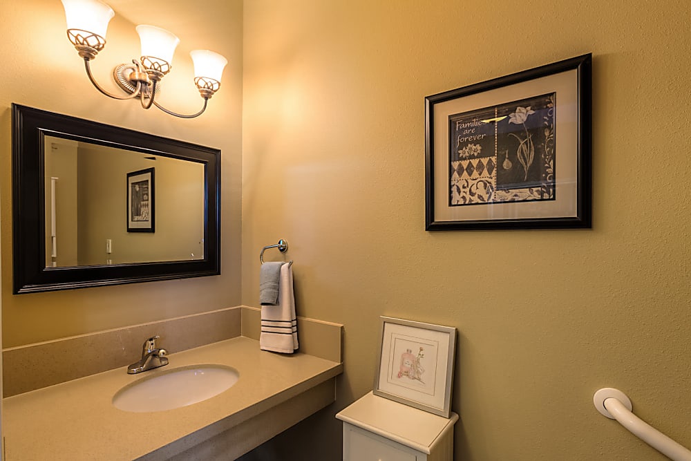 Sink at Pacifica Senior Living Coeur d'Alene in Coeur d'Alene, Idaho