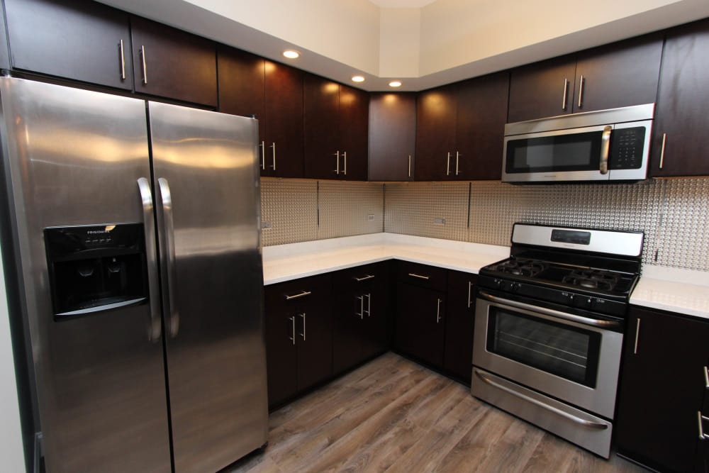Well equipped kitchen at 770 Elmwood Apartments in Buffalo, NY