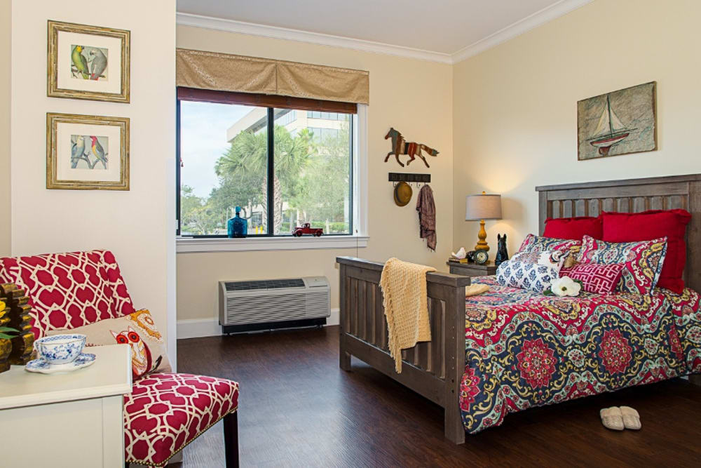 Bedroom model at Grand Villa of Melbourne in Florida