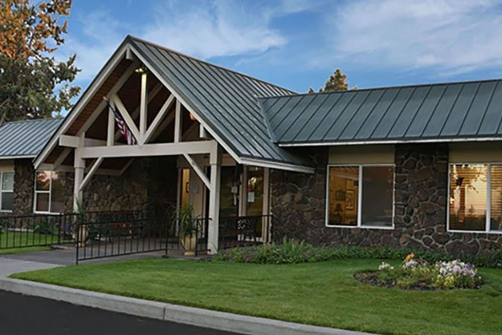 Entrance to Regency Care of Central Oregon in Bend, Oregon