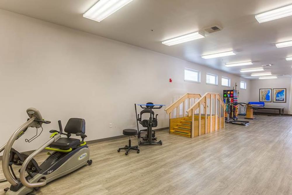 Rehab gym 1 Regency Wenatchee Rehabilitation and Nursing Center in Wenatchee, Washington