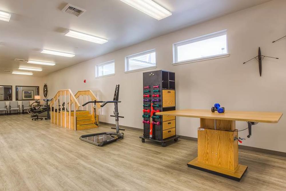 Rehab gym 2 Regency Wenatchee Rehabilitation and Nursing Center in Wenatchee, Washington