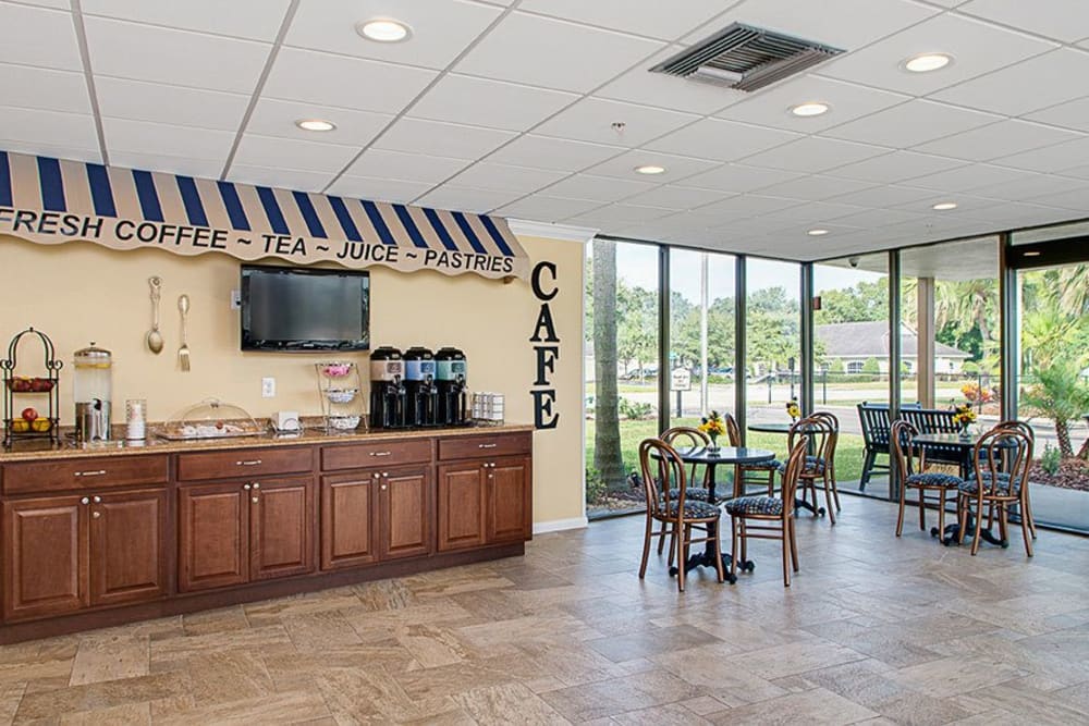 Cafe at Grand Villa of Lakeland in Florida