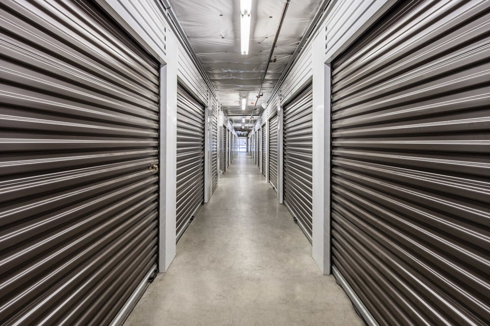 Indoor units at Urban Self Storage. 