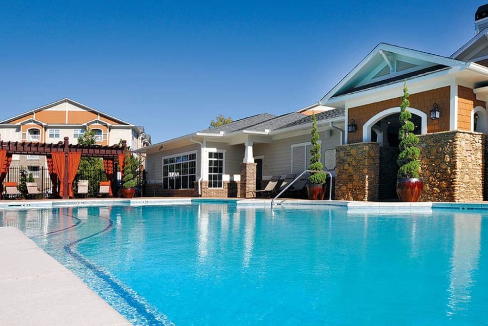 Poolside at Riverside Parc Apartments in Atlanta, GA