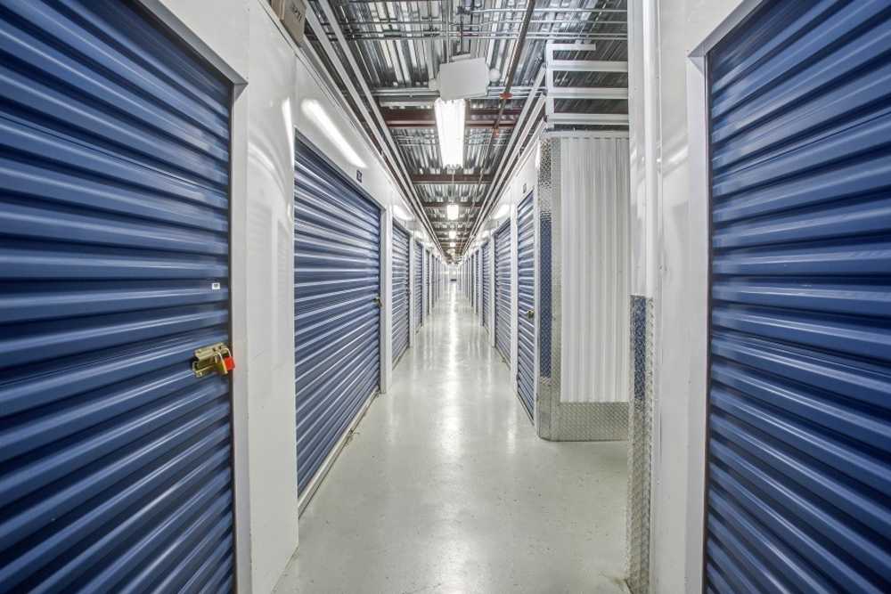 Clean hallways at GoodFriend Self-Storage North Bergen in North Bergen, New Jersey