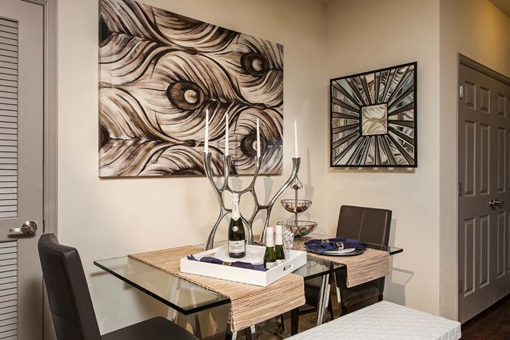 Dining Nook at Harvest Station Apartments in Broomfield, Colorado