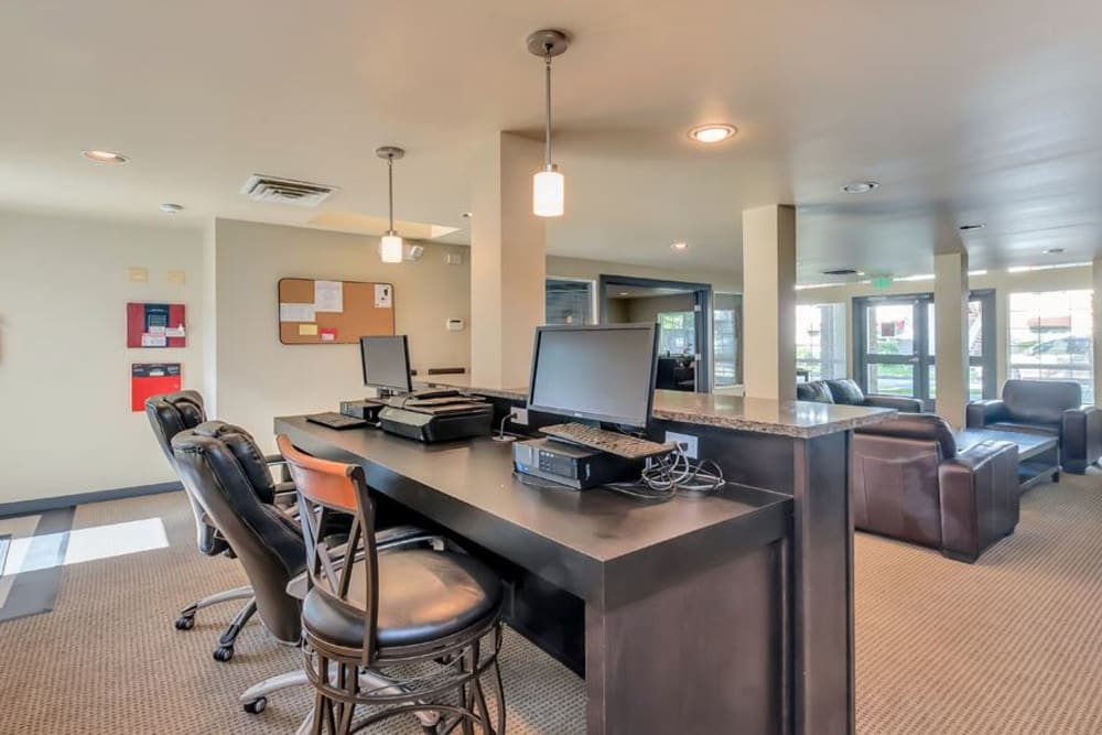 Leasing Office at Courtside Apartments in Olympia, WA