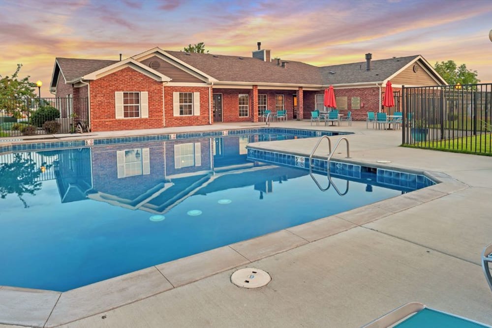 Swimming Pool at Waterford Place Apartments in Loveland, Colorado