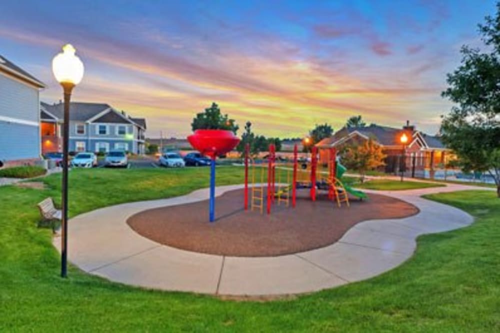 Playground at Waterford Place Apartments in Loveland, Colorado