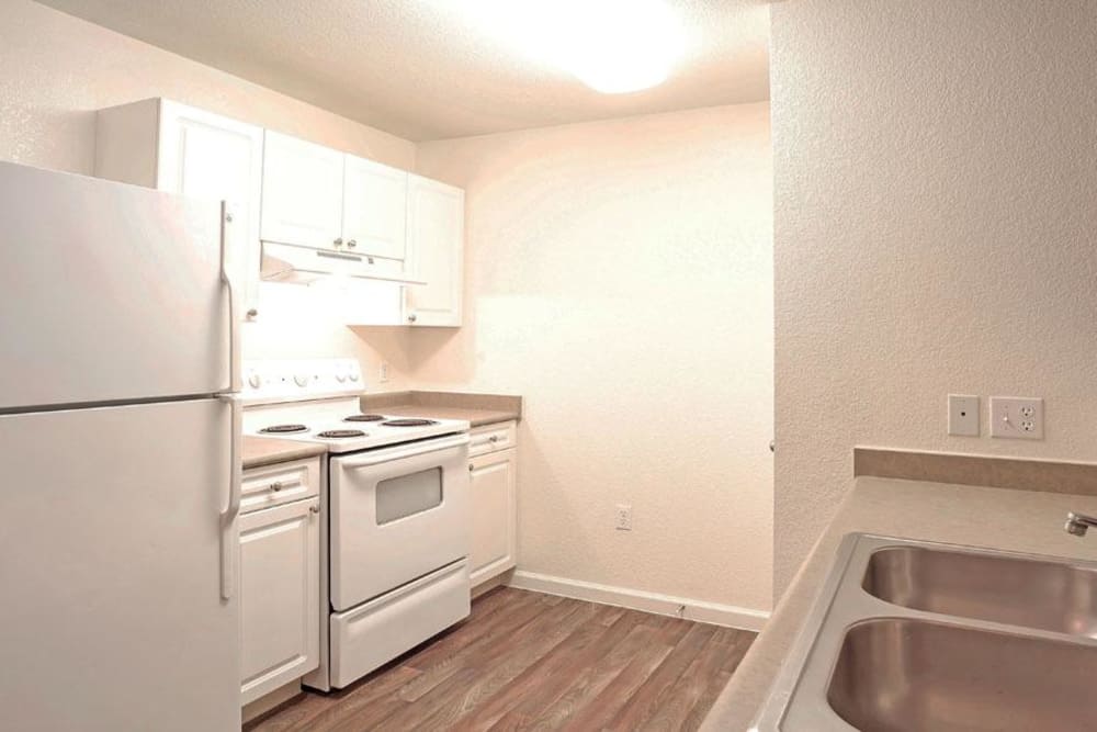 Kitchen at Waterford Place Apartments in Loveland, Colorado