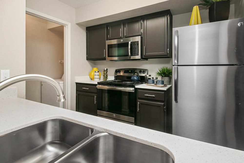 Kitchen at Apartments in Las Vegas, Nevada