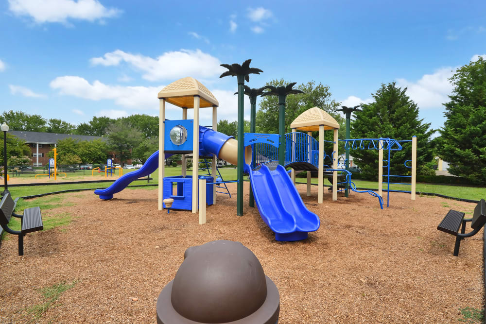 Woodcrest Apartment Homes offers a playground in Dover, DE
