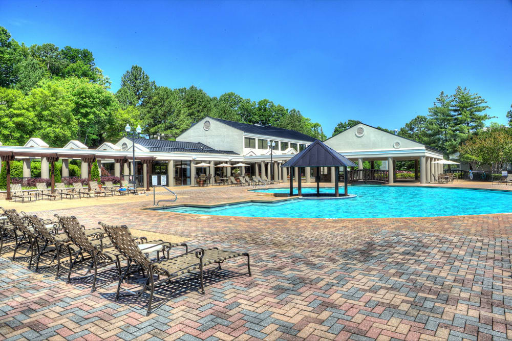 Swimming pool at The Abbey at Inverness in Birmingham, Alabama