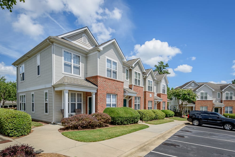 Exterior at Falls Creek Apartments & Townhomes in Raleigh, NC